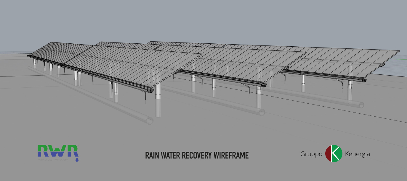 Rain Water Recovery: WIREFRAME Rain Water Recovery: schema tecnico